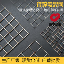 熱鍍鋅冷鍍鋅鐵絲網抹牆保溫防裂焊接鐵絲網養殖圍網金屬網格