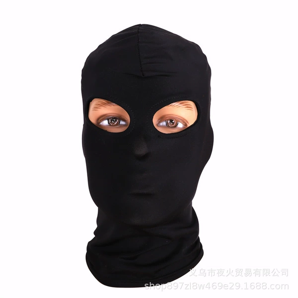 [黑色漏眼头套]