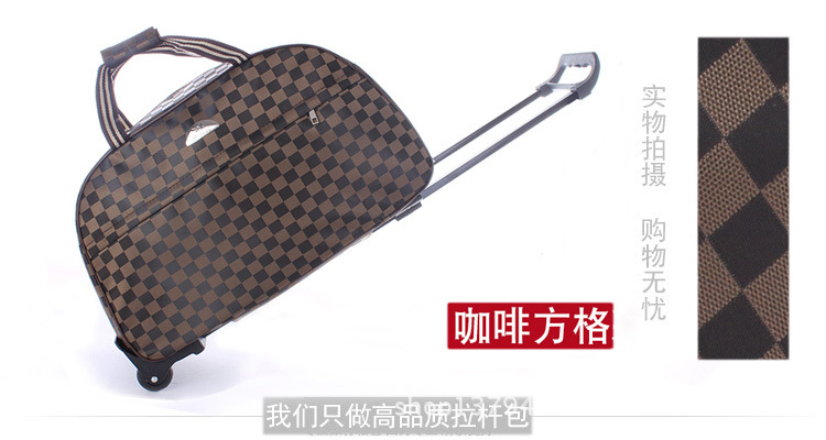 Bolsa de carro ligera de estilo coreano/caja de la carretilla bolso impermeable bolsa de equipaje de gran capacidad bolsa de equipaje para hombres y mujeres