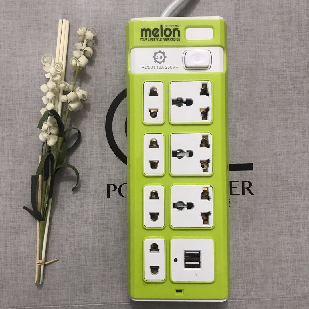 插排泰国菲律宾越南热销插座usb多功能带线接线板开关缅甸排插