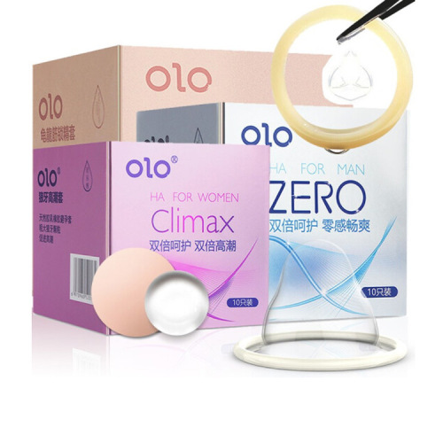 OLO Condoms Male Goddess 001 Condoms Turtle Dragon Tendon Orgasm Set Sauce Fragrance Condoms Wholesale Delivery