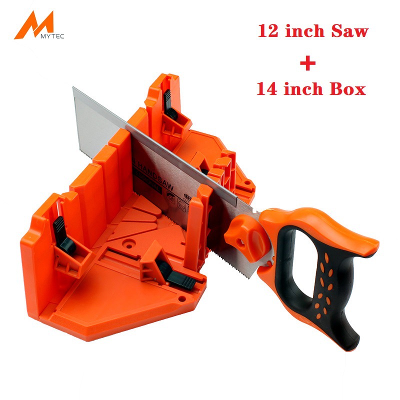 木工多功能斜锯柜 斜锯规90度多角度夹背锯45度斜切锯柜锯盒