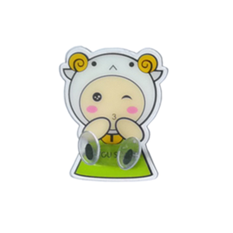 Hogar cable de alimentación de almacenamiento rack de dibujos animados pequeño animal Punch-libre creativo lindo mascota animal pies sin costura gancho pegajoso