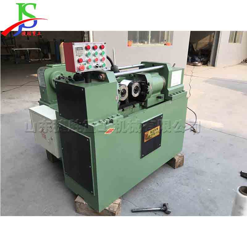 工件液压滚丝机 供应T型穿墙螺纹机 建筑螺杆多用途滚牙机厂家