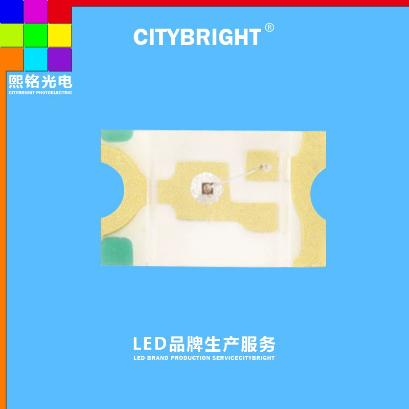 0805 yellow -green high -bright golden line gold board patch table LED light -emitting diode touch coding machine quality retrospective