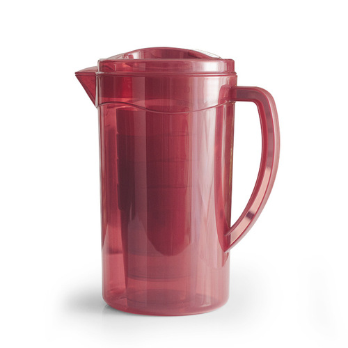 Plastic simple cold kettle cup set Nordic household large-capacity cold kettle juice cup set with scale