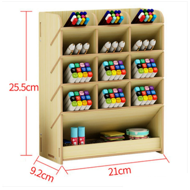 Pens holder, stationery, storage box, wooden storage system for documents