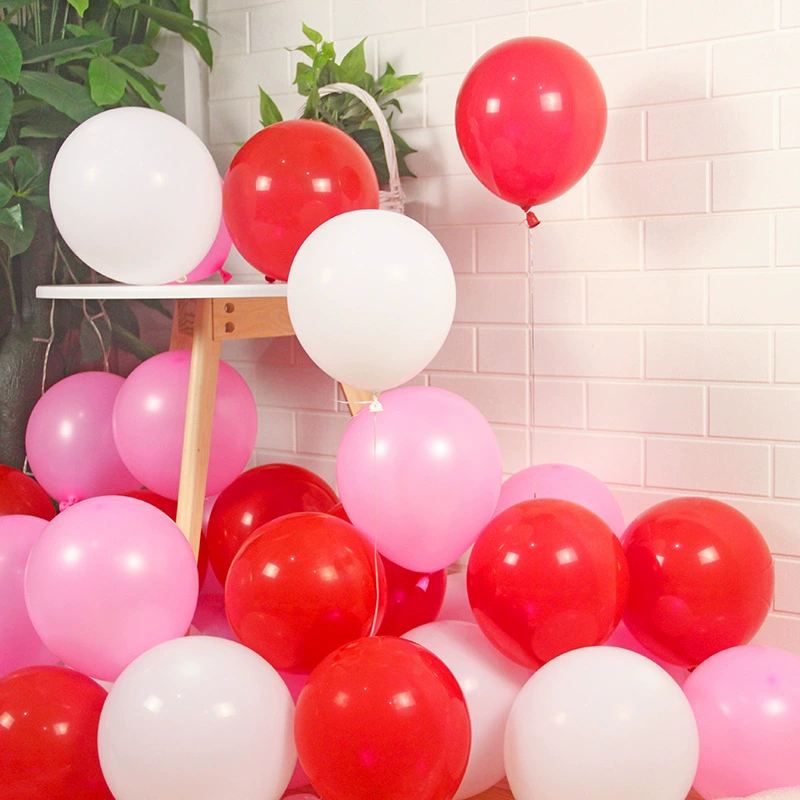 10-дюймовый 2,2-граммовый матовый ретро-воздушный шар для свадебной комнаты