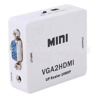 Мини VGA на HDMI конвертер с аудио мини VGA to HDMI конвертер