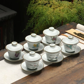 盖碗;茶杯;茶具套装