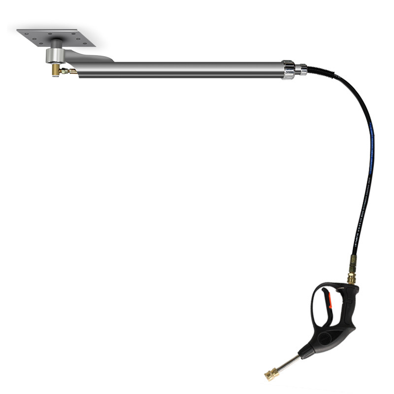 El Brazo giratorio de alta presión del brazo giratorio del acero inoxidable fijó el brazo de eje de balancín retractable del lavado de coches del brazo giratorio de 360 grados