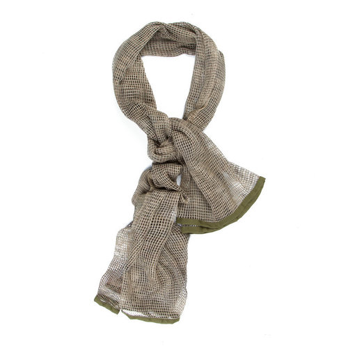 Long camouflage tactical scarf Multi-purpose camouflage breathable mesh scarf Magic hood outdoor cycling scarf
