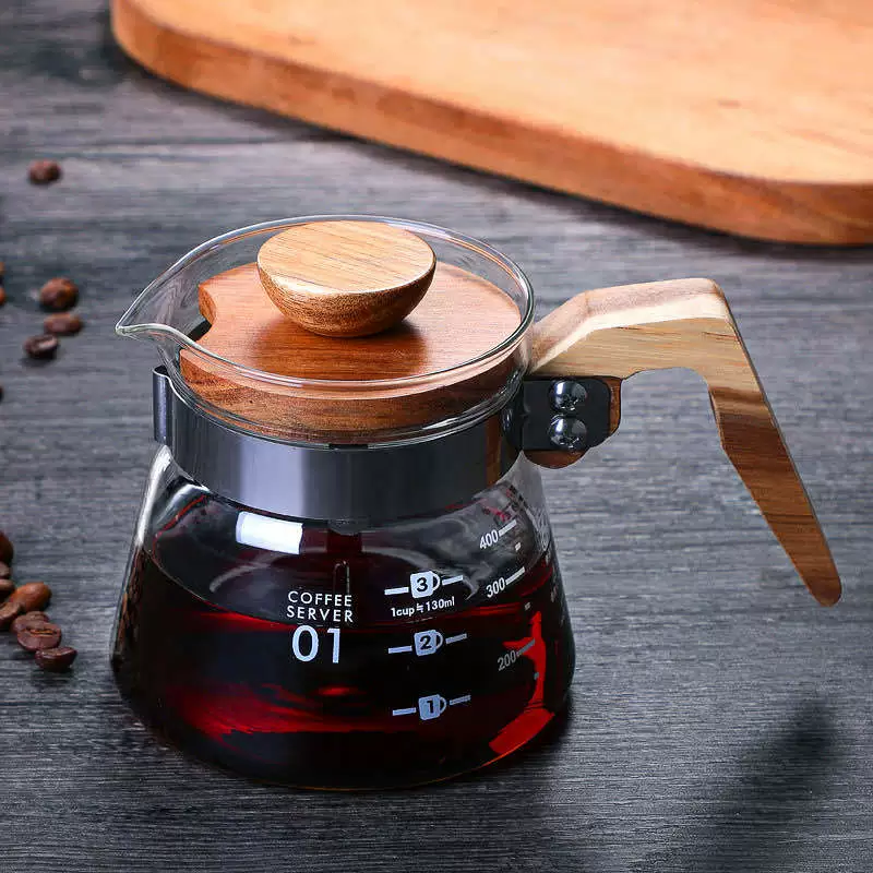 Glass coffee coffee pot, teapot