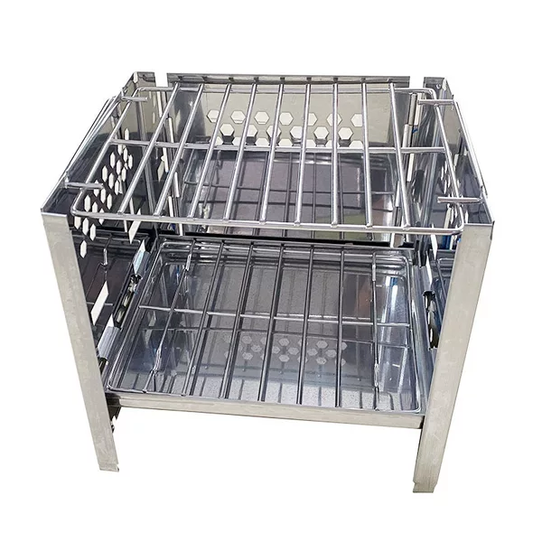Mini grill folding grill BBQ outdoor firewood stove camping picnic folding grill
