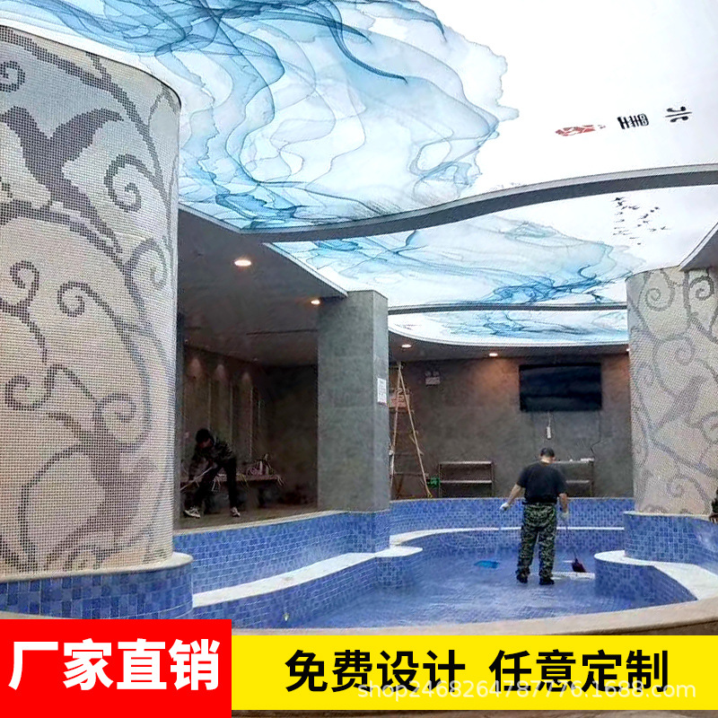 软膜天花吊顶全国承接工程A级B1级防火膜政府学校办公楼酒店家装