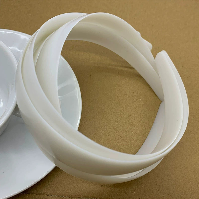 Plastic white headband, Korean style, 20mm, 2cm, 13mm