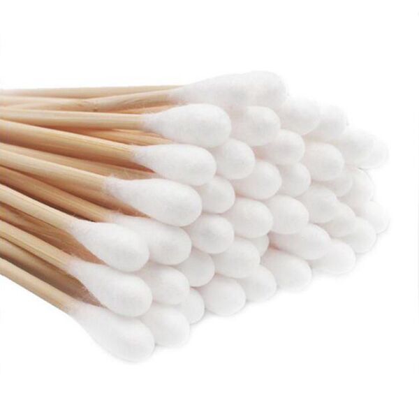 Disposable cotton swabs