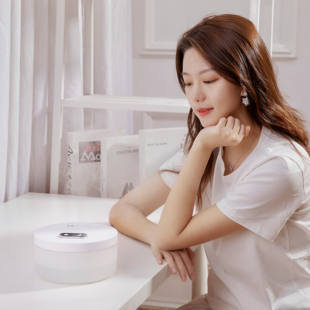 새로운 1L 대용량 더블 제트 가습기 내장 배터리 홈 오피스 데스크탑 간단한 USB 폭발 가습기