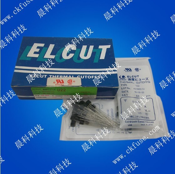 供应原装内桥温度保险丝2A 250V 150 ℃方头温度保险丝 温度保险