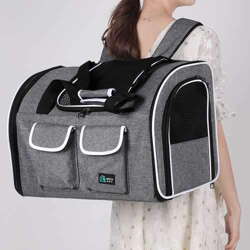 Factory direct supply of cat bags, large cat backpacks, cat cages, portable pet outing bags, dog and cat pet backpacks
