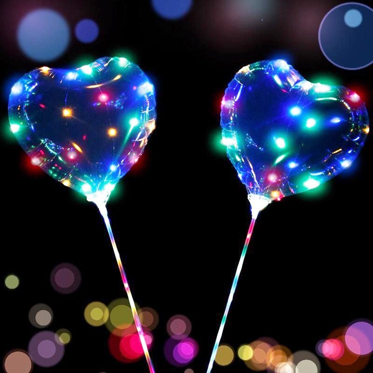 볼 스킨 + 로드 홀더 + 배터리 박스 컬러 조명 + 배터리 + 하트 모양의 웨이브 볼