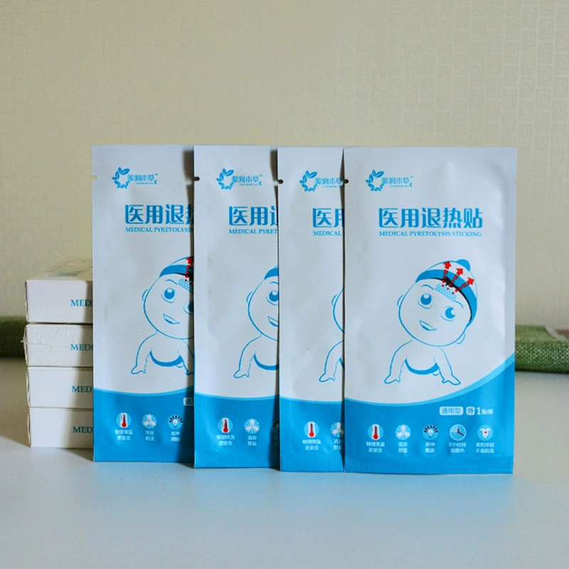 Охлаждающий гидрогелевый пластырь Runkang, охлаждающий пластырь-компресс, пластырь для снижения температуры, 5*12 см, физиотерапевтический пластырь для снижения температуры, OEM-производство, индивидуальный заказ, пластырь-компресс с эффектом льда