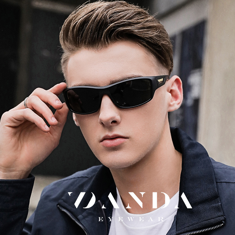 Nuevas gafas de visión nocturna polarizadas gafas de sol de los hombres deportes conducción ciclismo gafas de sol transfronterizo Venta caliente TR90 gafas fabricante