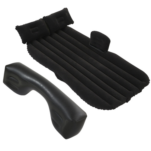 Factory direct sales car PVC flocking car bed home car dual-purpose air bed car outdoor travel air mattress