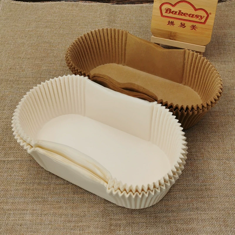 Одноразовая деревянная подложка для подносов, индивидуальные бумажные подносы в форме лодки для хлеба, кухонные противни для выпечки с защитой от масла