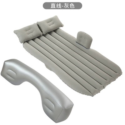 Vehicle-mounted inflatable bed Flocking Car-In-Bed Home and Car - ruled-split-with-gray-blocking