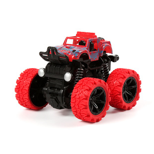 Inertia four-wheel drive off-road vehicle children's boy model car anti-fall toy car 2-3-4-5 years old baby car