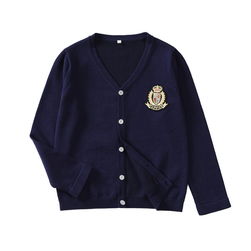 幼儿园园服中小学生校服大学生英伦学院风班服毛衣套装加工|ru