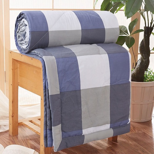 Simple washed cotton summer cool quilt summer air conditioning quilt summer quilt unprinted style Japanese quilt gift thin quilt wholesale