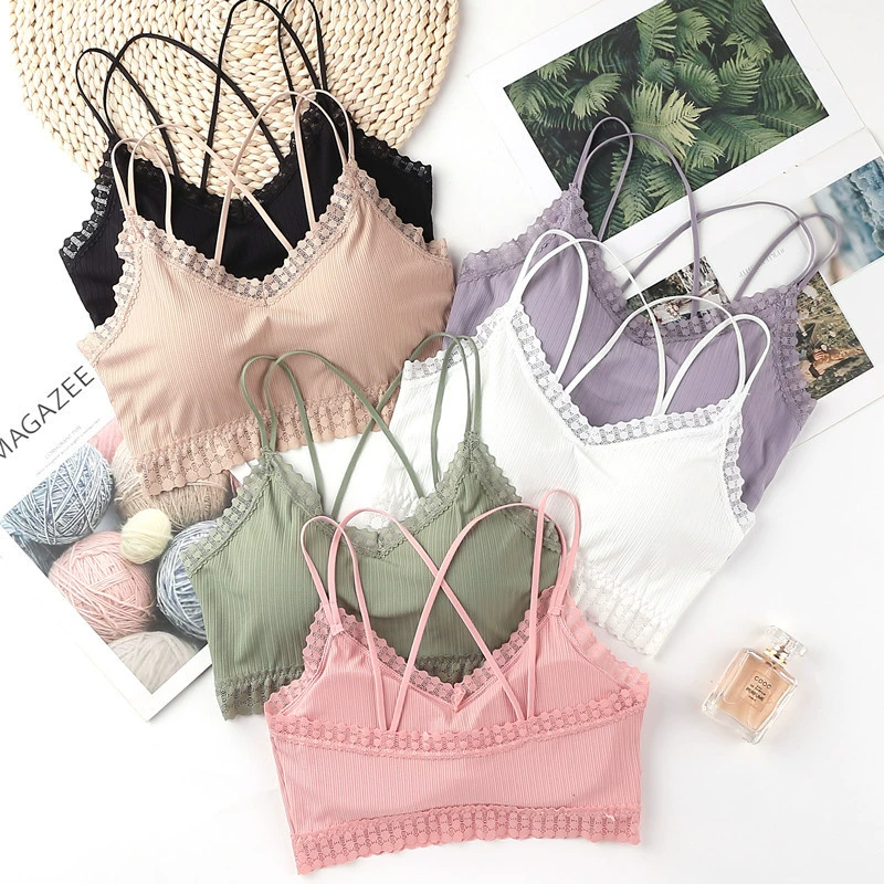 Silk bra top, lace underwear, “Frozen”