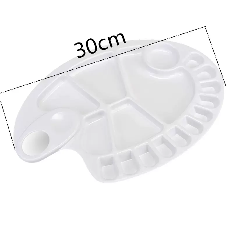 美术绘画调色盘大号 儿童绘画涂鸦调色板diy绘画美术工具批发