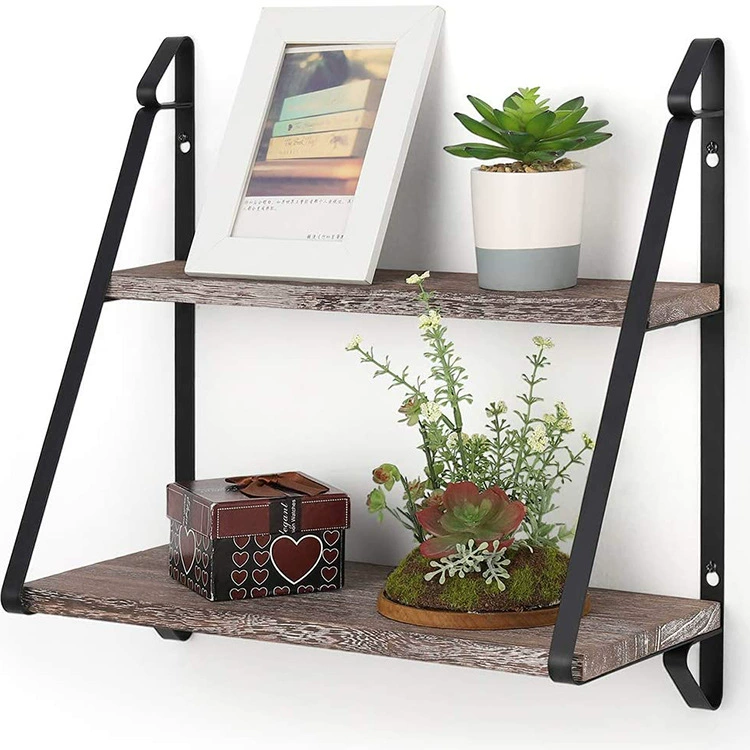 Настенная полка из цельного дерева Настенная книжная полка для гостиной Украшение стен Перегородка для спальни без перфорации