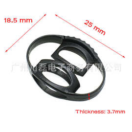 厂家供应弹力错位双孔绳夹 塑胶耐用弹簧绳扣 服饰辅料调节扣