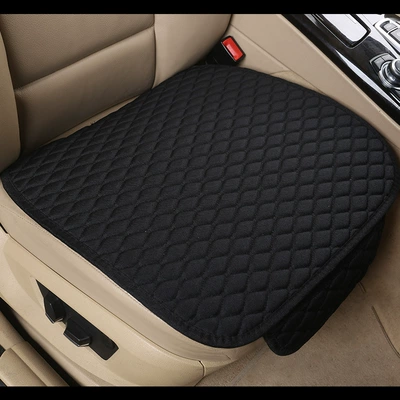 Seat Cushion for All Seasons, Seat cushion, seat cover - front-row-single-black