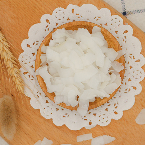 Coconut Family Philippines Imported Original Coconut Slices 500g Vegetarian Snack Ketogenic Diet Coconut Meat Baking