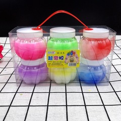 玻璃泥玩盒起泡膠盲盒起泡膠片史萊姆泰透泥水晶泥高顏值透明泥越