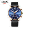 Fashionable waterproof universal quartz men's watch, wholesale