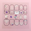 Fresh three dimensional nail stickers for nails, cute fake nails, sticker, new collection