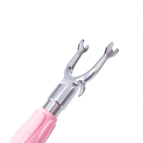 Wholesale Nordic extensible clothes hanger for distribution. Clothes hanger zinc alloy fork head. New style clothes hanger extensible clothes hanger 