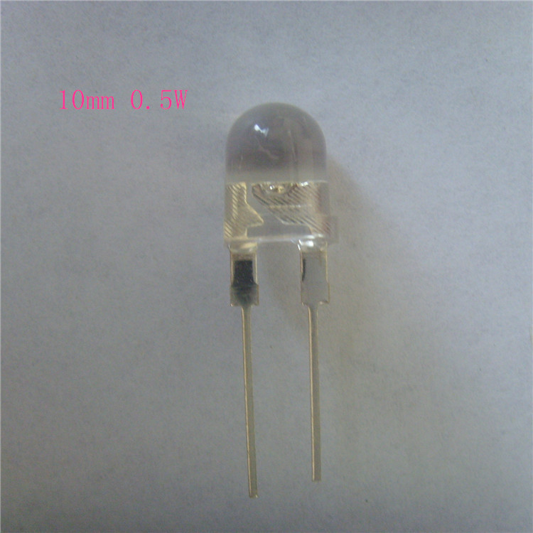 Ӧ 10MM Բͷ 0.5W ̹ LED