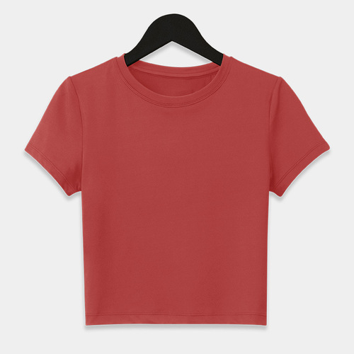 Women's Pure Milk Silk Simple Minimalist Sports T-Shirt Running Fitness Training Crew Neck Yoga Short Sleeve Top Wholesale