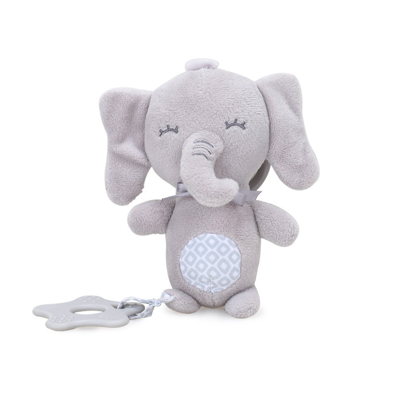 BBSKY campana torno colgante conejo elefante colgante bebé diente colgante coche cama colgando carillones de viento juguetes para bebés