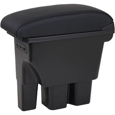 Suitable for Suzuki Jimny armrest box 2018-2022JB74 interior modification new Jimny central armrest box (Armrest box) - 18-22-jimny-black-black-line