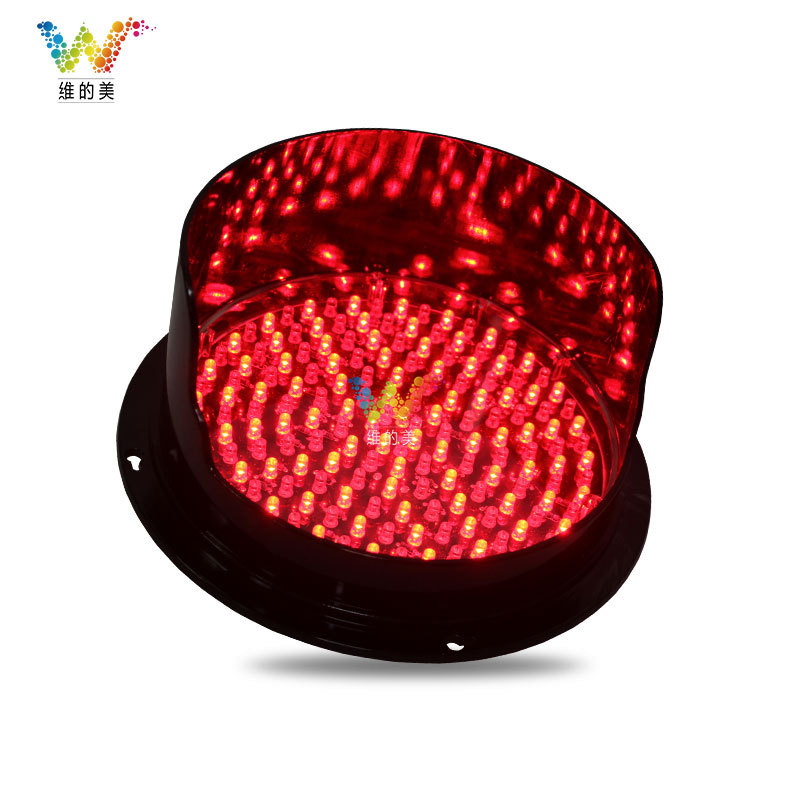 Pequeño tubo de luz de 200MM rojo y verde semáforo de dos colores equipo de luz indicadora de tráfico arandela del coche luz de señal decorativa image 4