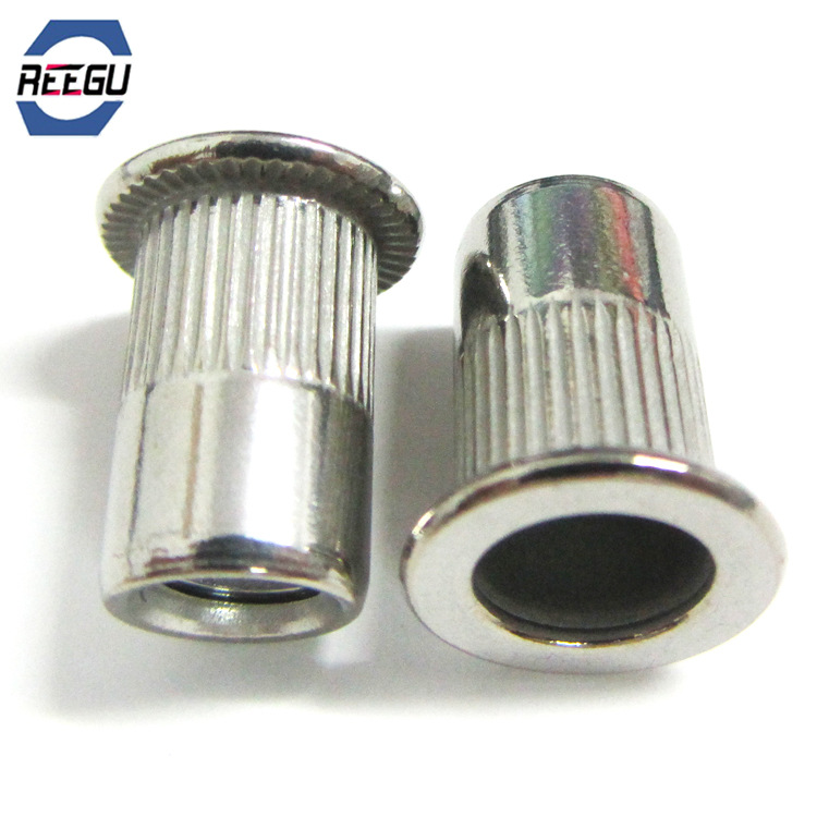 大量现货供应 不锈钢拉铆螺母 不锈钢通孔拉铆螺母 304铆螺母