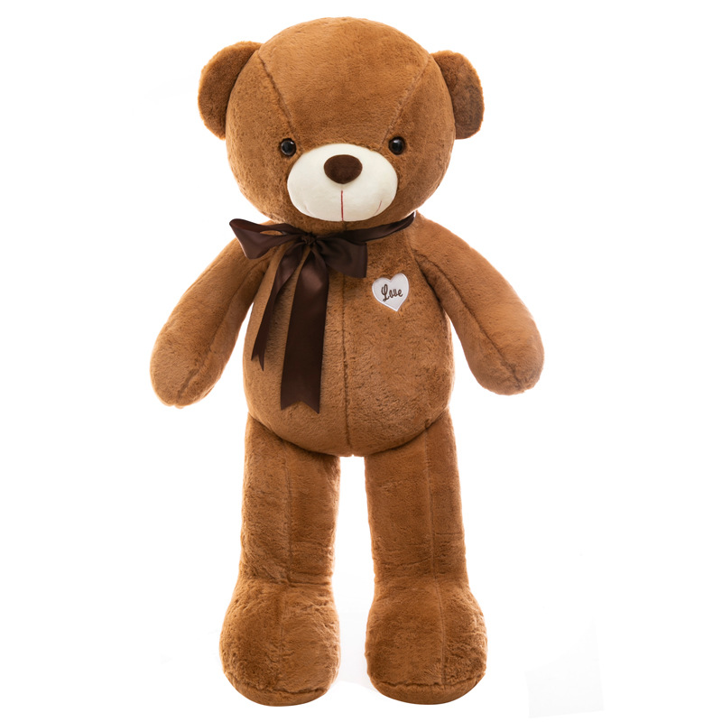 Juguete de peluche Ragdoll muñeca Regalo de Cumpleaños de los niños oso de peluche regalo al por mayor Gran pajarita abrazo Panda